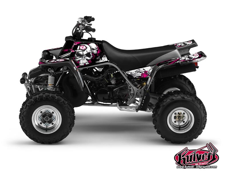 Kit Déco Quad Trash Yamaha Banshee Noir Rose