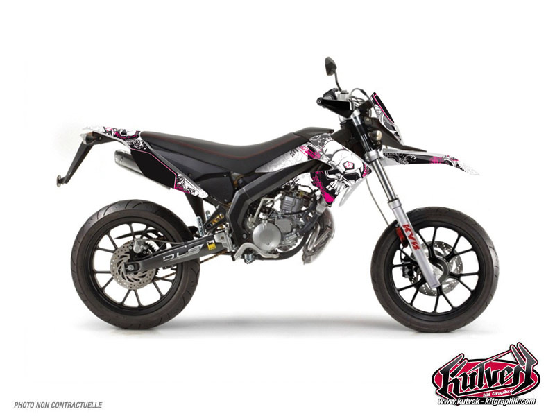 Kit Déco 50cc Trash Derbi Xtreme Rose