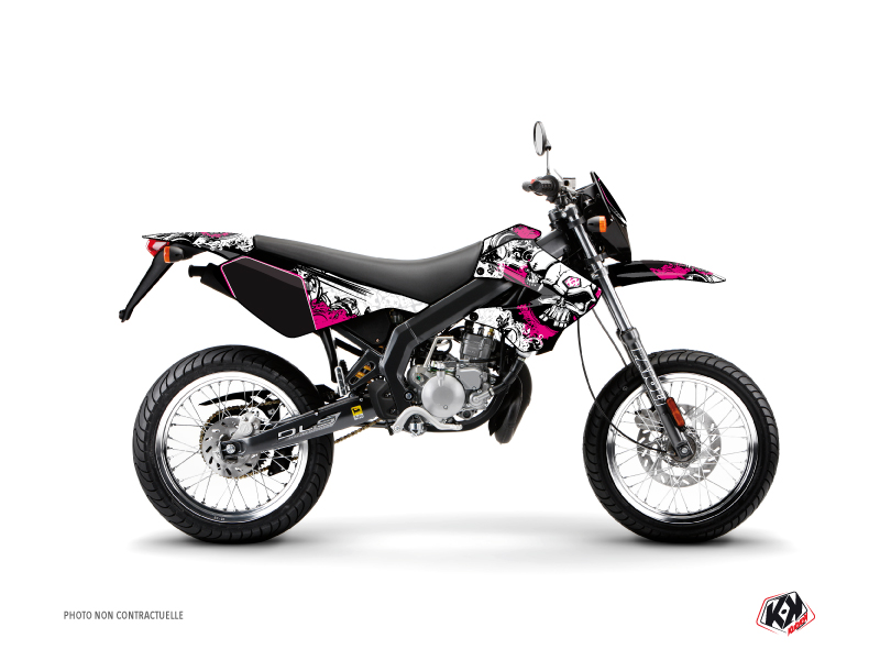 Kit Déco 50cc Trash Derbi Xrace Rose