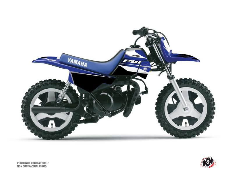 Yamaha PW 50 Dirt Bike US STYLE Graphic Kit Blue