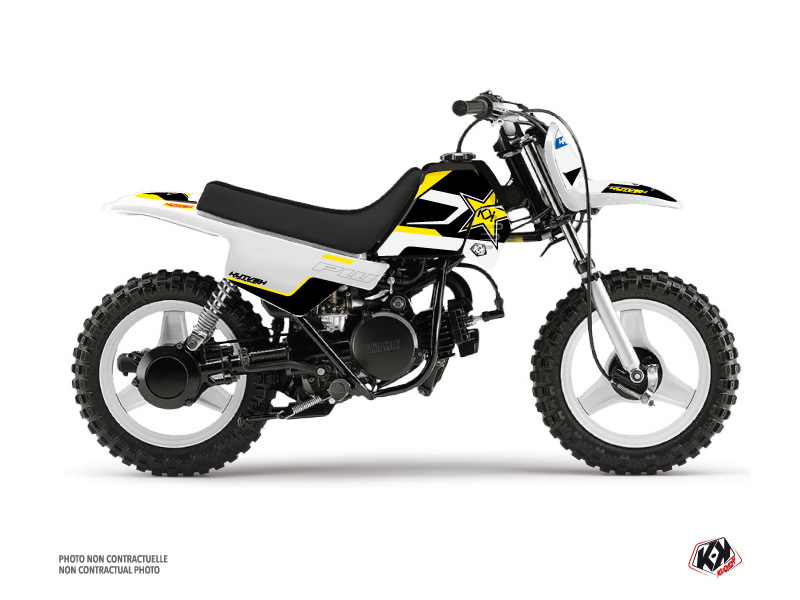 Yamaha PW 50 Dirt Bike US STYLE Graphic Kit Black