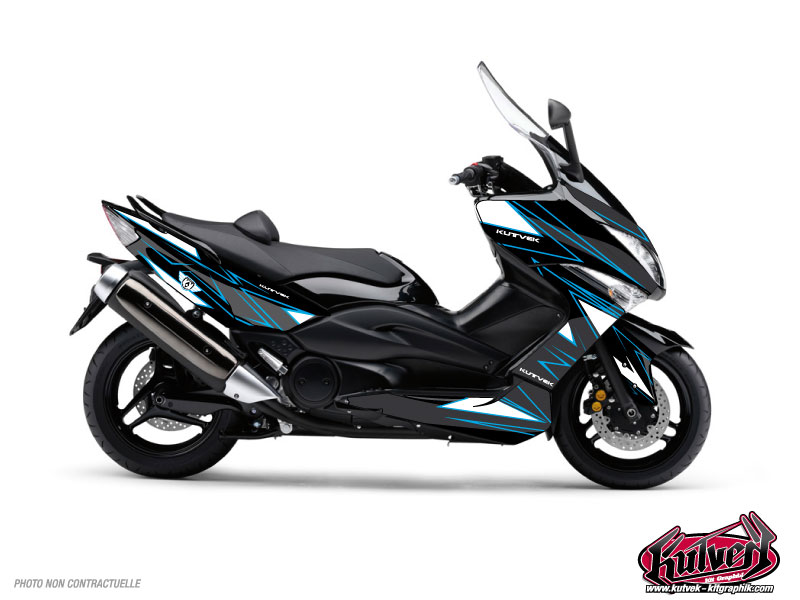 Yamaha TMAX 530 Maxiscooter Velocity Graphic Kit Blue