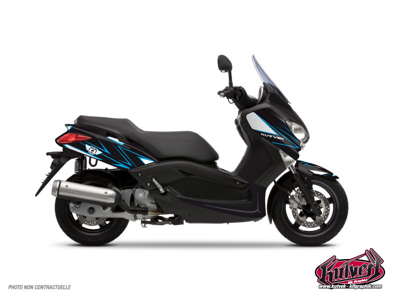 Kit Déco Maxiscooter Velocity Yamaha XMAX 125 Bleu