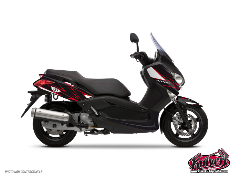Kit Déco Maxiscooter Velocity Yamaha XMAX 125 Rouge