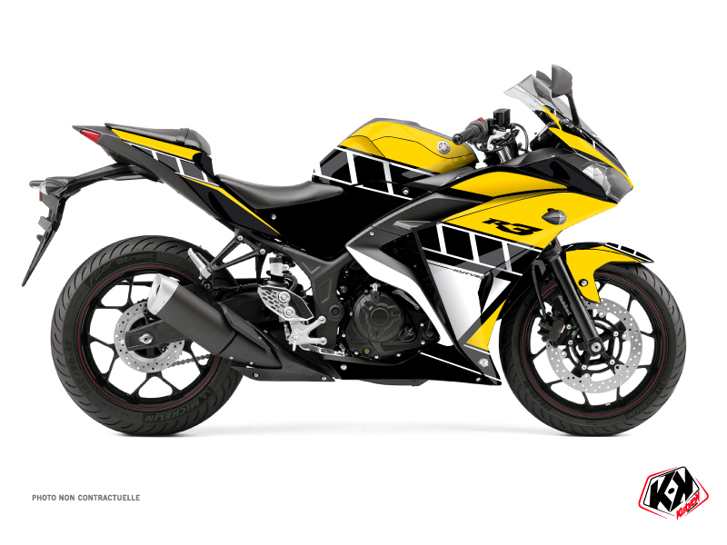 yellow street bike