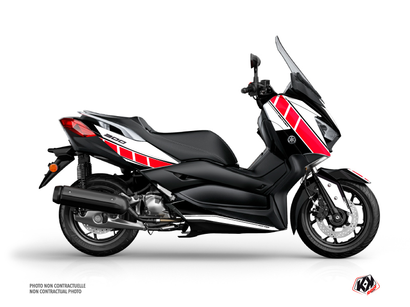 Yamaha XMAX 300 Maxiscooter Vintage Graphic Red