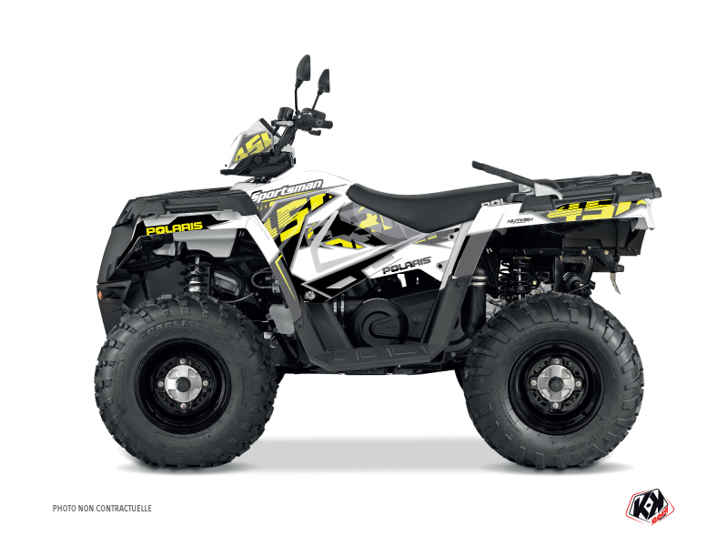 Kit Déco Quad Visor Polaris 450 Sportsman Jaune