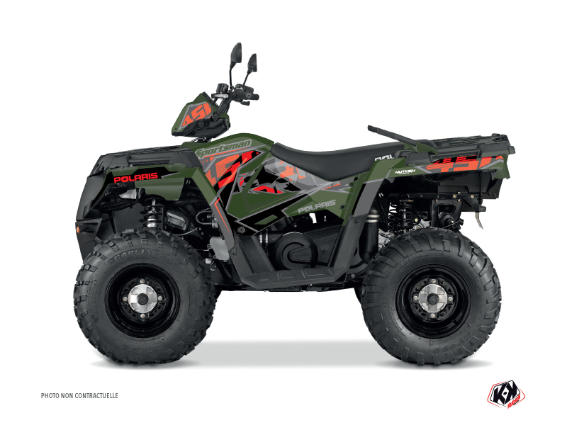 Kit Déco Quad Visor Polaris 450 Sportsman Vert