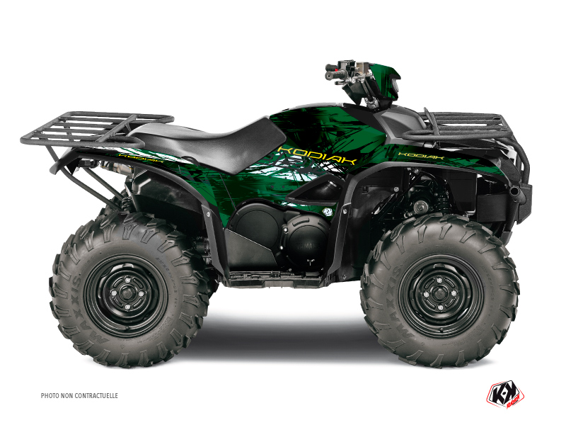 Yamaha 700-708 Kodiak ATV Wild Graphic Kit Green