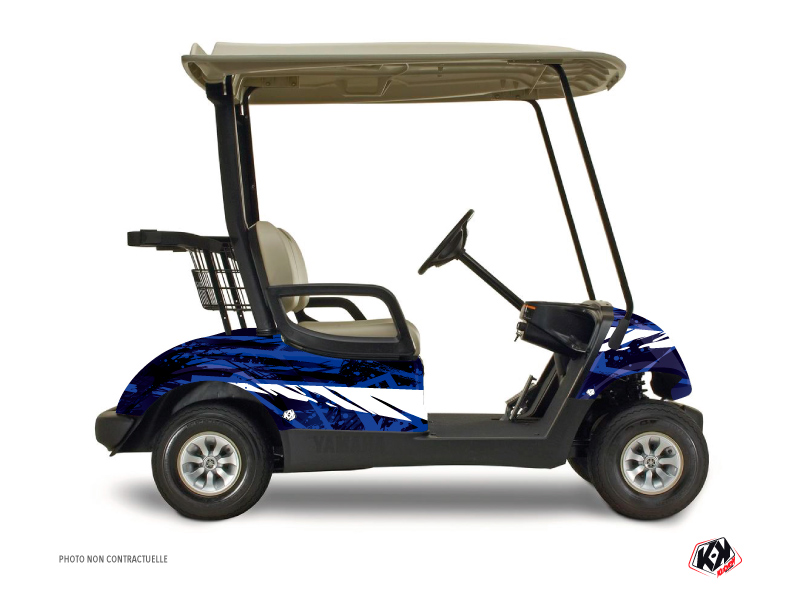 Yamaha G 29 Golf Wild Graphic Kit Blue