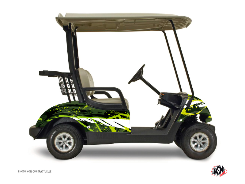 Yamaha G 29 Golf Wild Graphic Kit Green