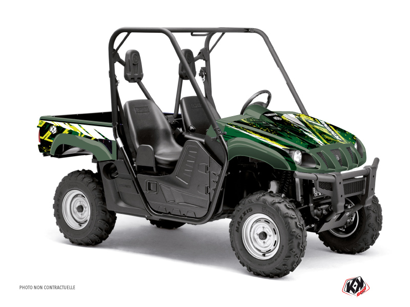 Yamaha Rhino UTV Wild Graphic Kit Green