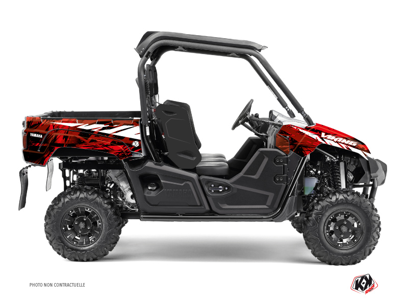 Yamaha Viking UTV Wild Graphic Kit Red