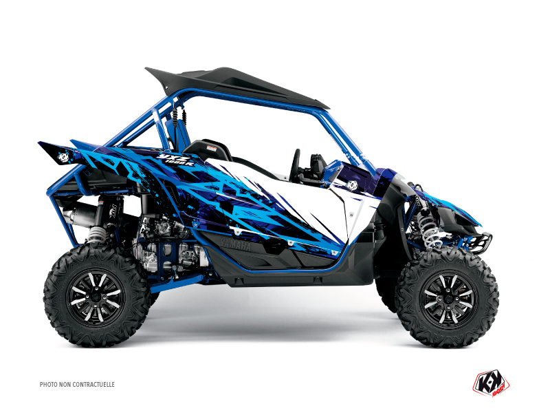 Yamaha YXZ 1000 R UTV Wild Graphic Kit Blue