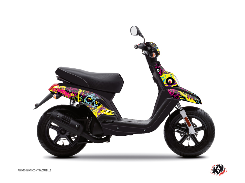 Kit Déco Scooter Zombies Colors MBK Booster