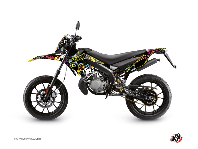 Derbi Xtreme 50cc Zombies Colors Graphic Kit