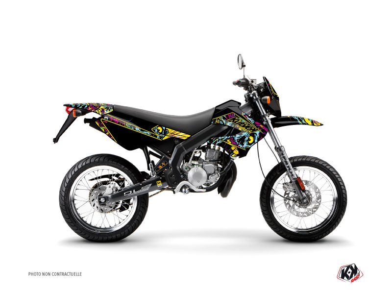 Derbi Xrace 50cc Zombies Colors Graphic Kit