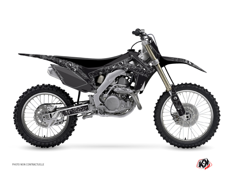 Kit Déco Moto Cross Zombies Dark Honda 250 CRF Noir