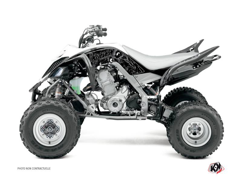 Kit Déco Quad Zombies Dark Yamaha 660 Raptor Noir