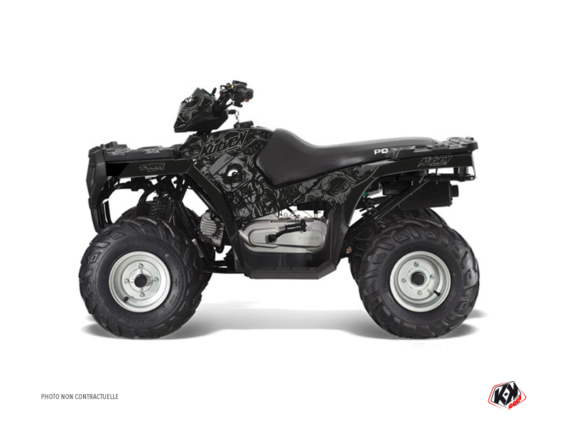 Kit Déco Quad Zombies Dark Polaris 90 Sportsman Noir