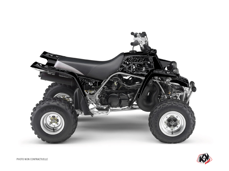 Kit Déco Quad Zombies Dark Yamaha Banshee Noir