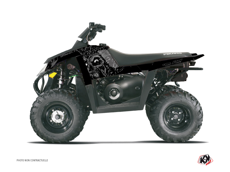 Kit Déco Quad Zombies Dark Polaris Scrambler 500 Noir