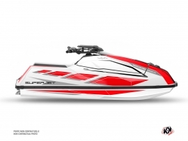Yamaha Superjet 2021 Jet-Ski PERF Graphic Kit Red