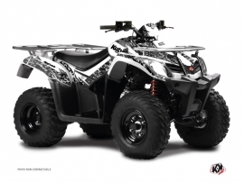 Kymco 300 MXU ATV Predator Graphic Kit White