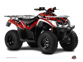 Kymco 250 MXU ATV Predator Graphic Kit Red Black