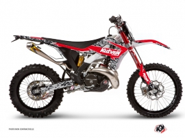 GASGAS ECF Dirt Bike Predator Graphic Kit Black Red