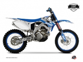TM MX 300 Dirt Bike Predator Graphic Kit Blue LIGHT