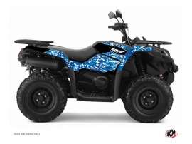 CF MOTO CFORCE 450 S ATV Predator Graphic Kit Blue