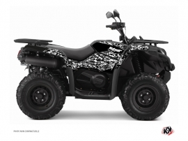 CF MOTO CFORCE 520 S ATV Predator Graphic Kit Black