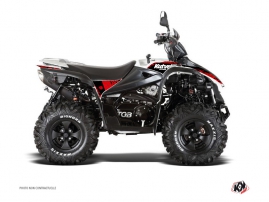 TGB Target ATV Predator Graphic Kit Red Black