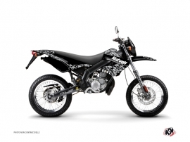 Derbi Xrace 50cc Predator Graphic Kit Black