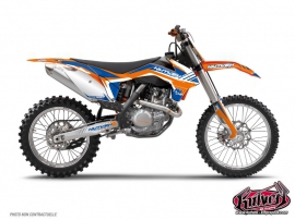 KTM EXC-EXCF Dirt Bike Pulsar Graphic Kit Blue