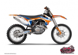 KTM 65 SX Dirt Bike Pulsar Graphic Kit Blue