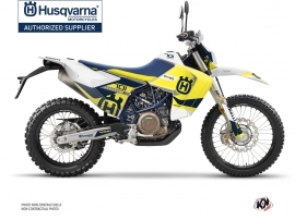 Husqvarna 701 Enduro LR Dirt Bike Reef Graphic Kit Blue
