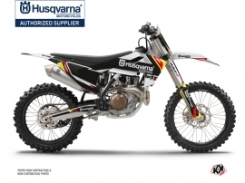 Husqvarna FC 250 Dirt Bike Rocky Graphic Kit Black