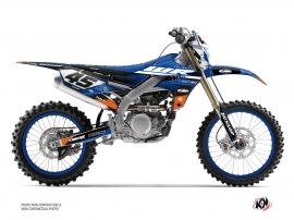 Yamaha 450 WRF Dirt Bike Shok Graphic Kit Blue