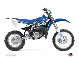Yamaha 85 YZ Dirt Bike Skew Graphic Kit Blue