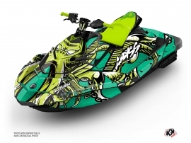 Kit Déco Jet-Ski Abyss Seadoo Spark Turquoise Full