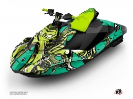 Seadoo Spark Jet-Ski Abyss Graphic Kit Turquoise