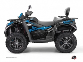 CF MOTO CFORCE 800 S ATV Stage Graphic Kit Blue Black