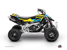 Can Am DS 650 ATV Stage Graphic Kit Yellow Blue