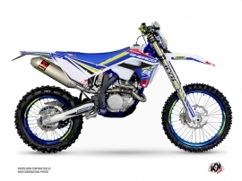 Sherco SE / SEF Dirt Bike Stam Graphic Kit White