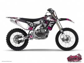 Yamaha 250 YZF Dirt Bike Trash Graphic Kit Black Pink