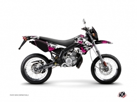 Derbi Xrace 50cc Trash Graphic Kit Pink