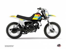Autocollant kit deco moto cross pour Yamaha PW50 PW 50 Rouge Qualité premium 