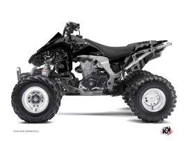 Kawasaki 450 KFX ATV Zombies Dark Graphic Kit Black